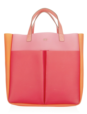 Anya Hindmarch Nevis color-block rubber tote